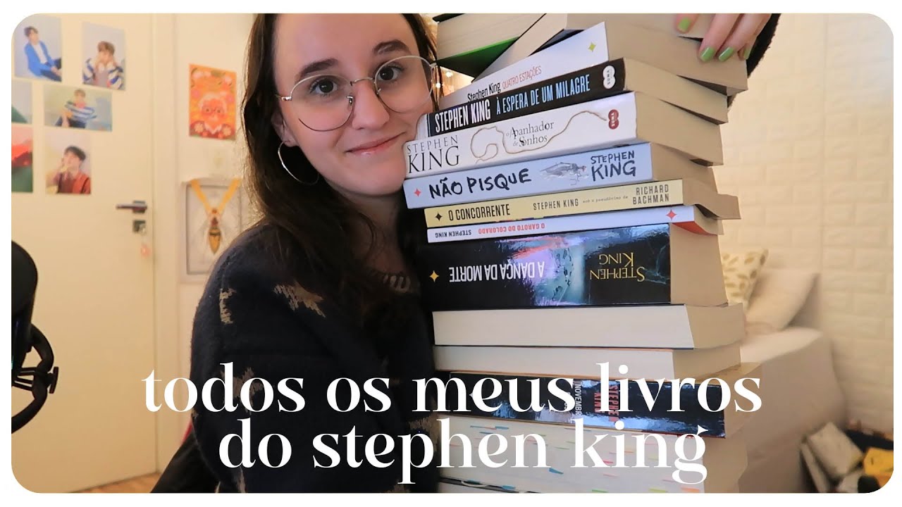 por onde começar a ler stephen king + minha coleção completa! 👑📚