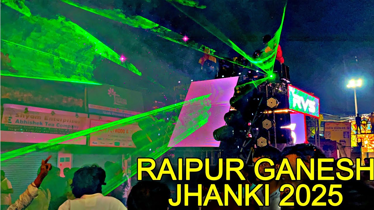 DJ RVS-RAIPUR GANESH JHANKI 2025|CG SONGS MIX