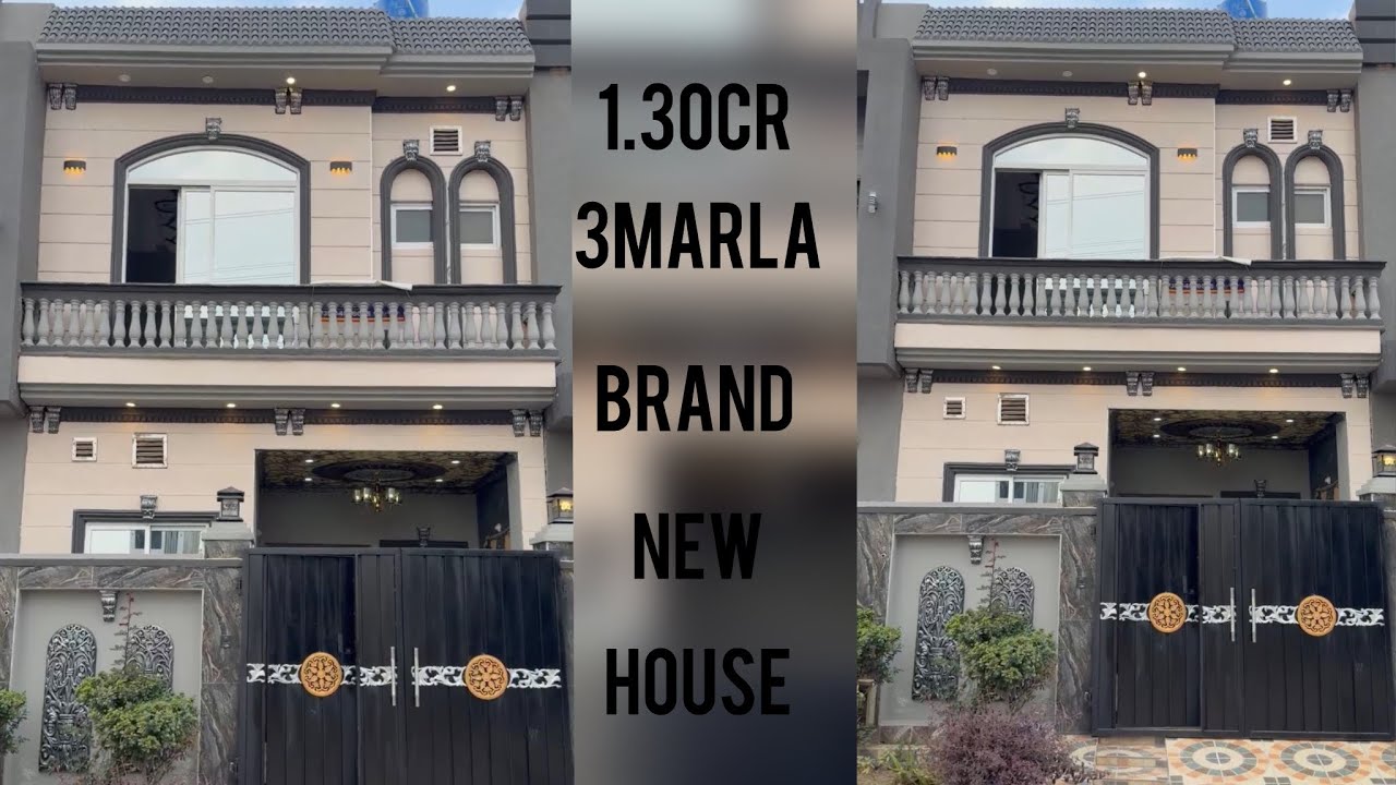 3 marla brand new house in just 1cr 30 lac At Al kabir town phase 2 