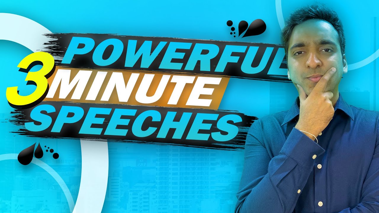 3 Minute Speech: How to Craft a Memorable Short Speech?