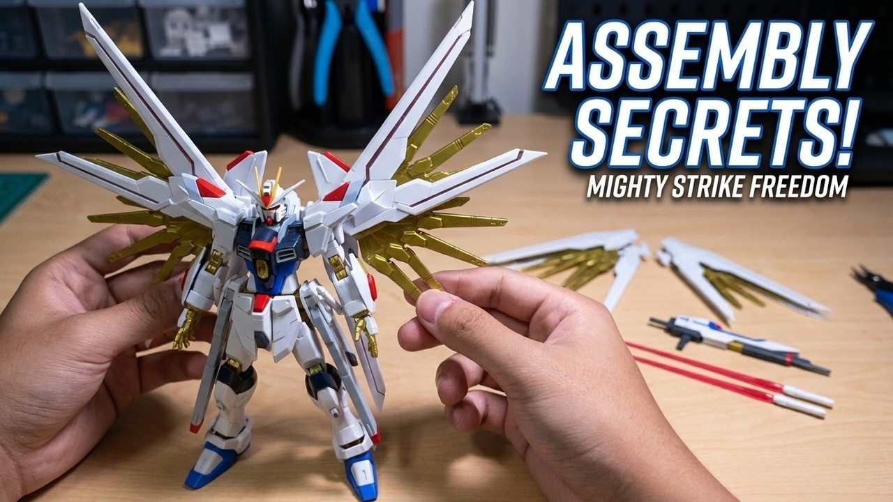 Review 1/144 HG Mighty Strike Freedom Gundam - KuroZ