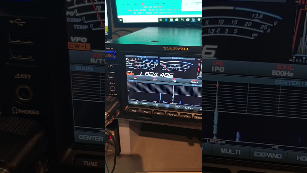 K1LZ  huge signal  @ DL8LAS