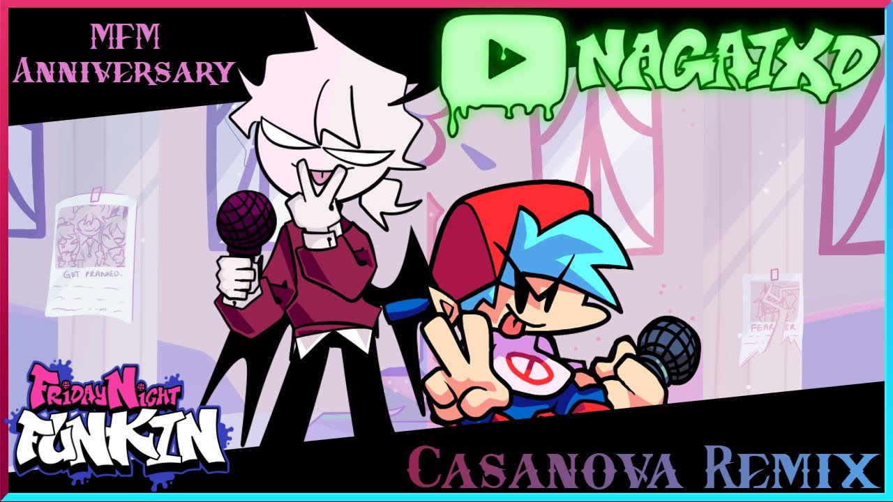 Annivernova Remix (Casanova Remix but Sel VS Boyfriend) | Friday Night Funkin