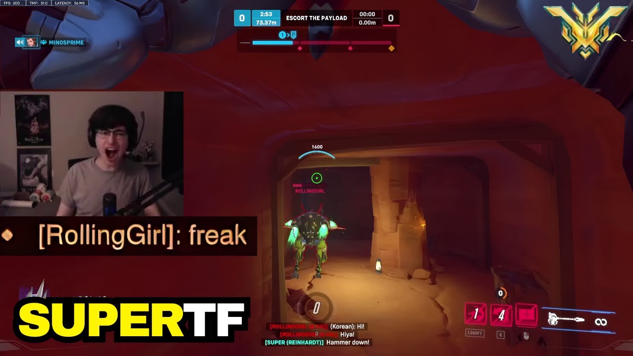 SUPERTF - REINHARDT - TOP 500 - ROUTE66 - OVERWATCH 2 SEASON 12
