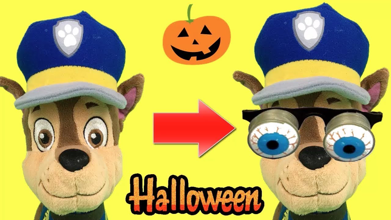 Halloween con paw patrol en español: Disfraces para Chase y la patrulla canina.Videos para niños