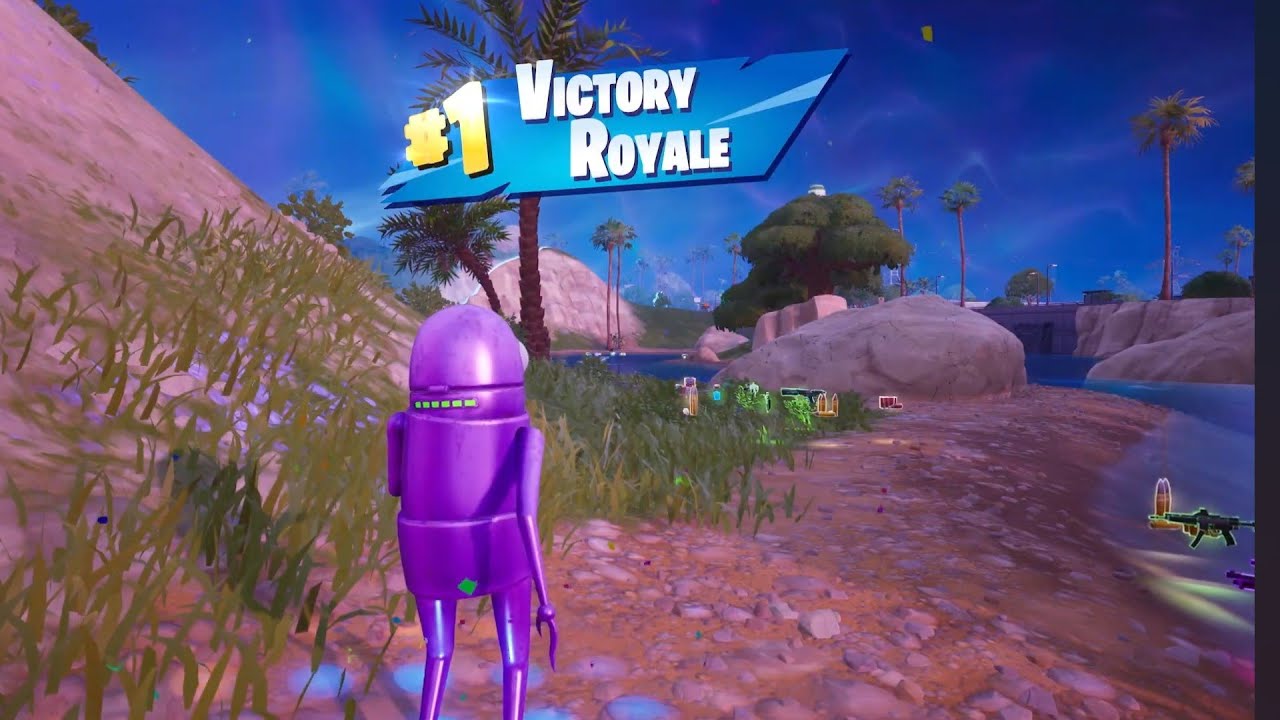 Fortnite Chapter 7: Zero Build Solo vs Squads (bots)