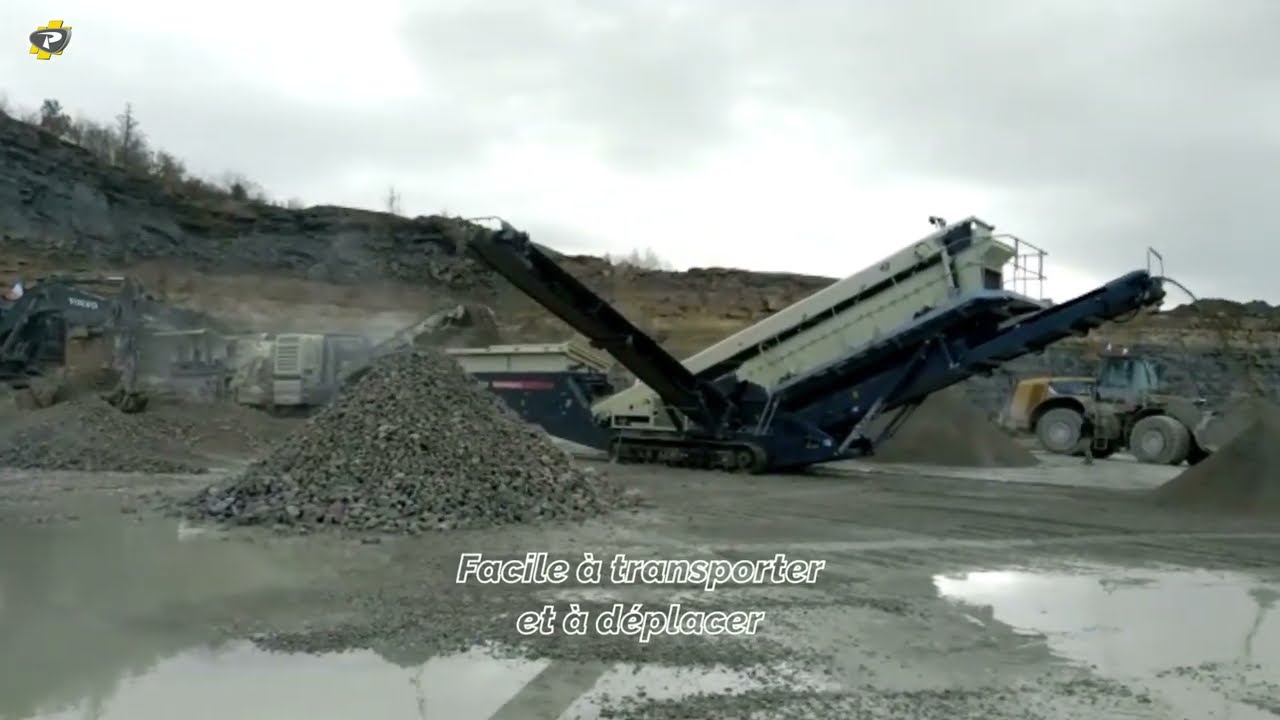 Crible mobile Nordtrack S3.9 Metso Outotec - Groupe PAYANT