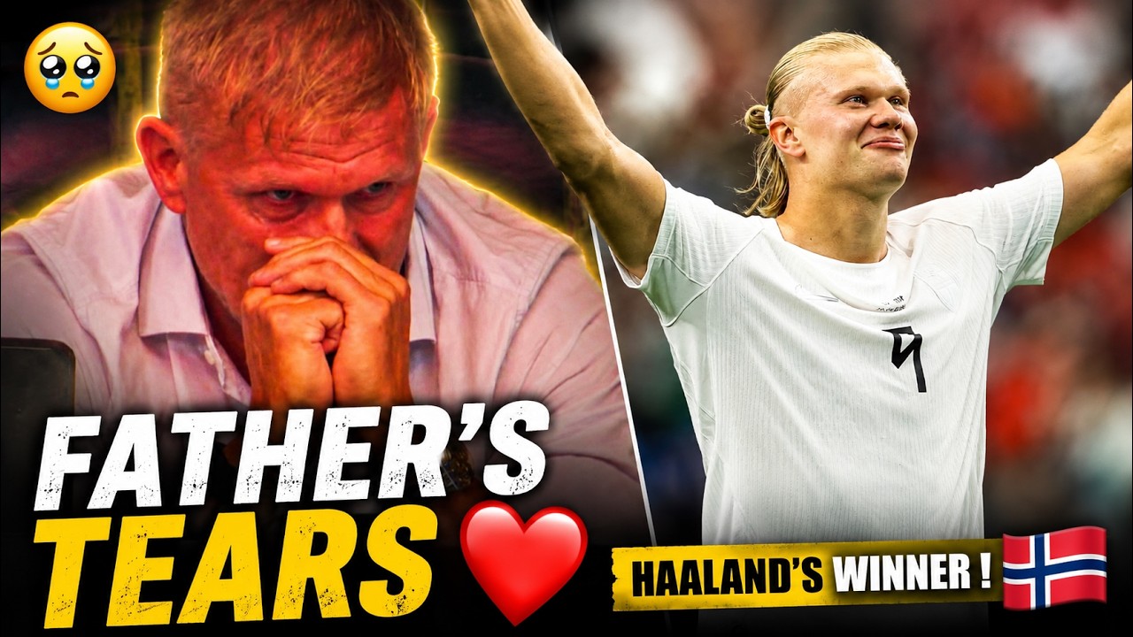 🥹 Erling Haaland's Father and Norway's Reaction to Reaching the Round of 16❤️🇳🇴