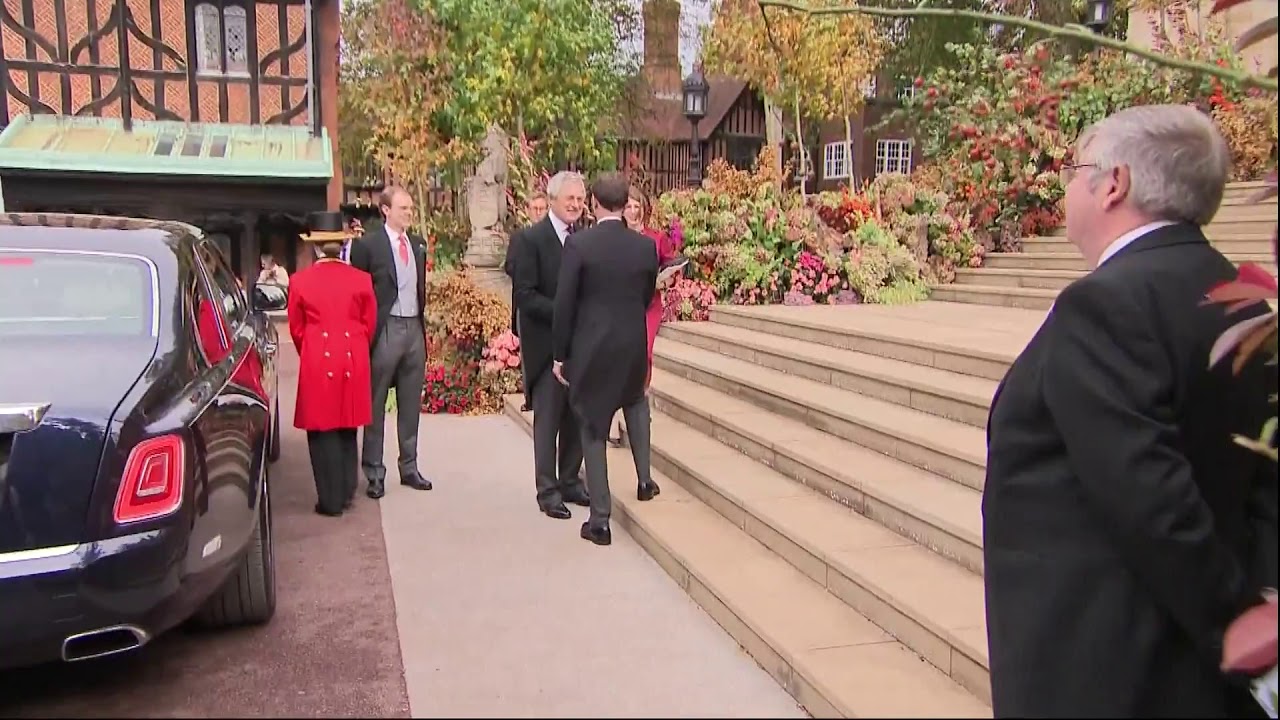 Jack Brooksbank arrives for wedding to Princess Eugenie