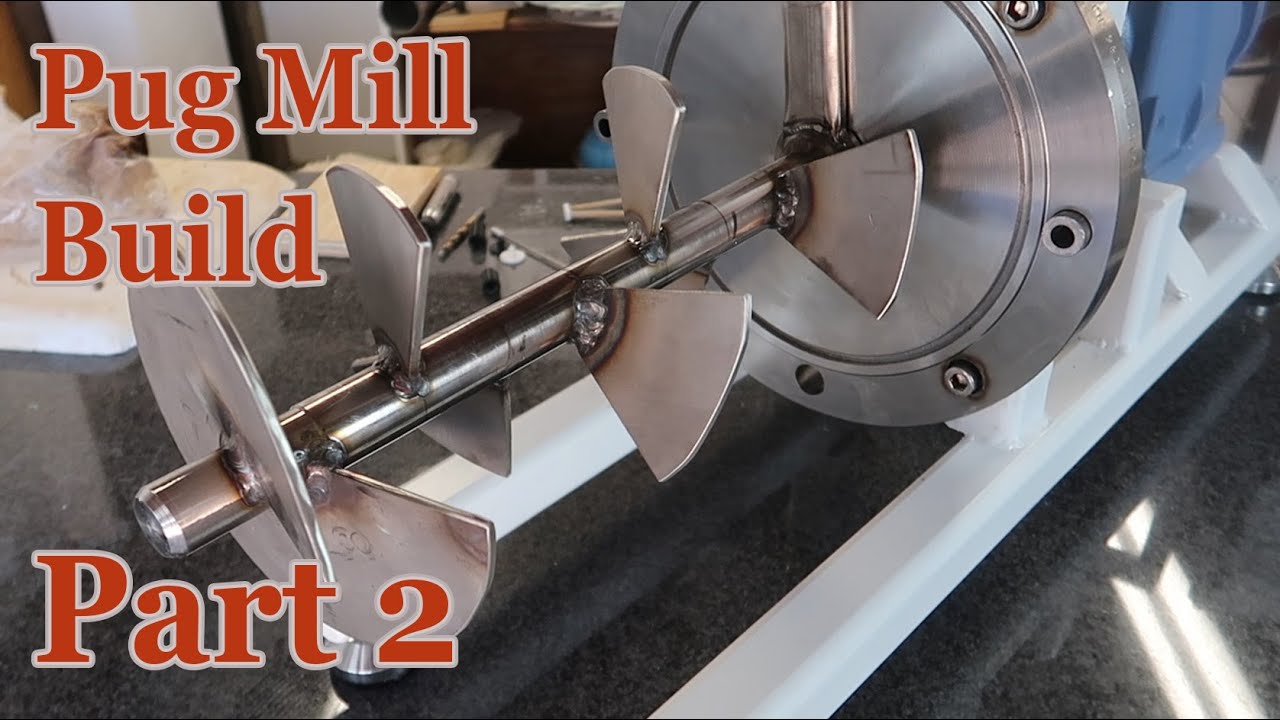 Building a Clay Mixing Pug Mill - Part 2
