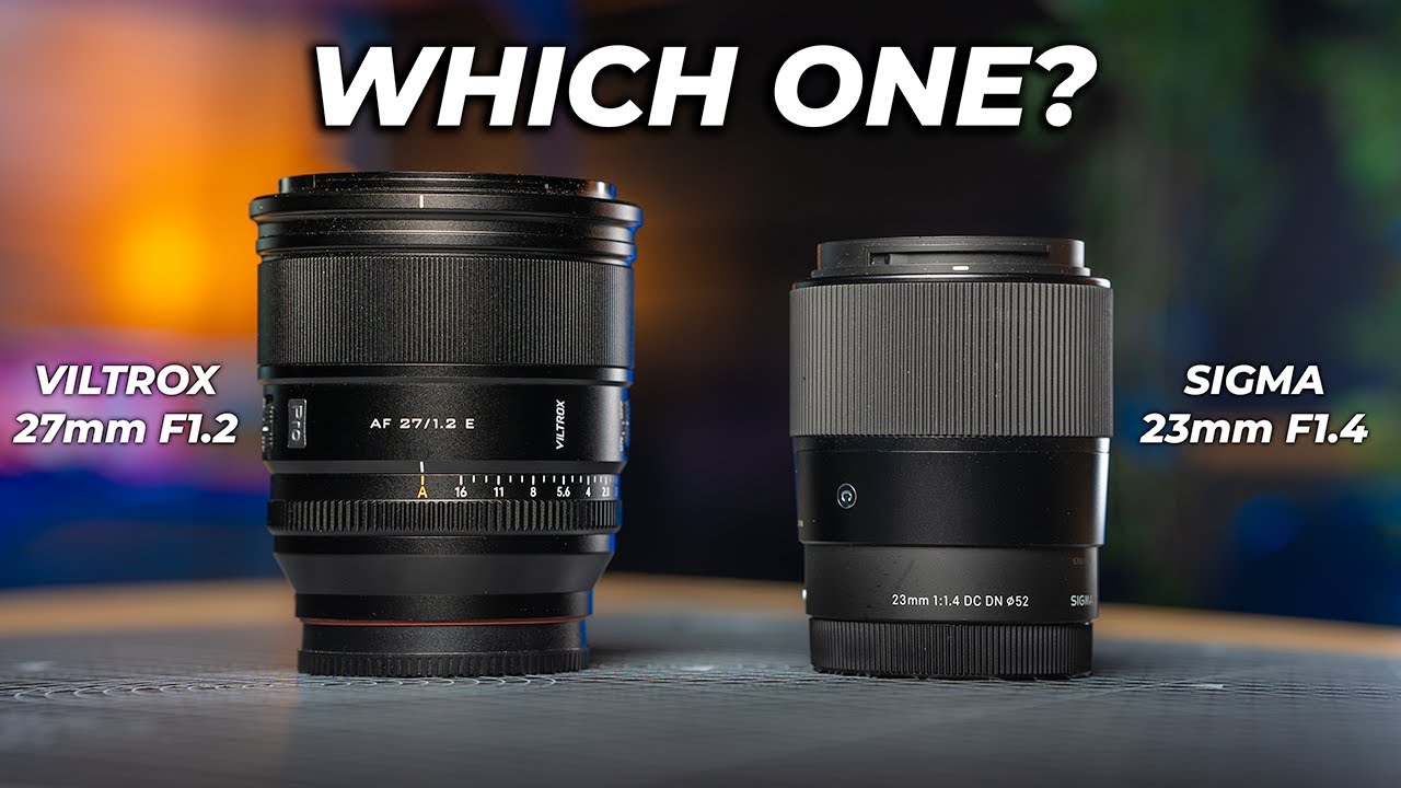 Sigma 23mm F1.4 vs Viltrox 27mm F1.2 | Which is the ULTIMATE APS-C Prime Lens?