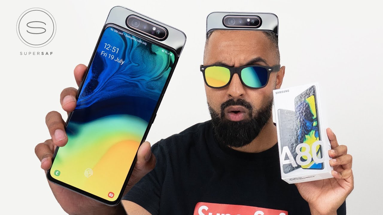 Распаковка Samsung Galaxy A80