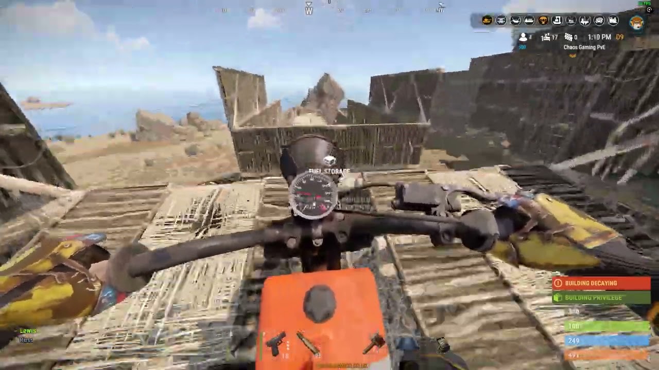 Rust | Chaos Gaming PvE Server | Race Track Progress | PC