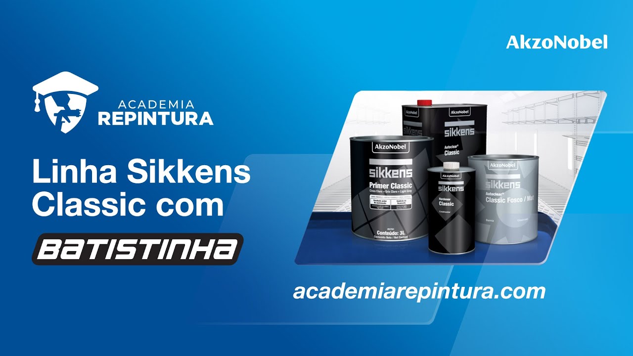 Linha Sikkens Classic no dia a dia da Batistinha Garage @Batistinha