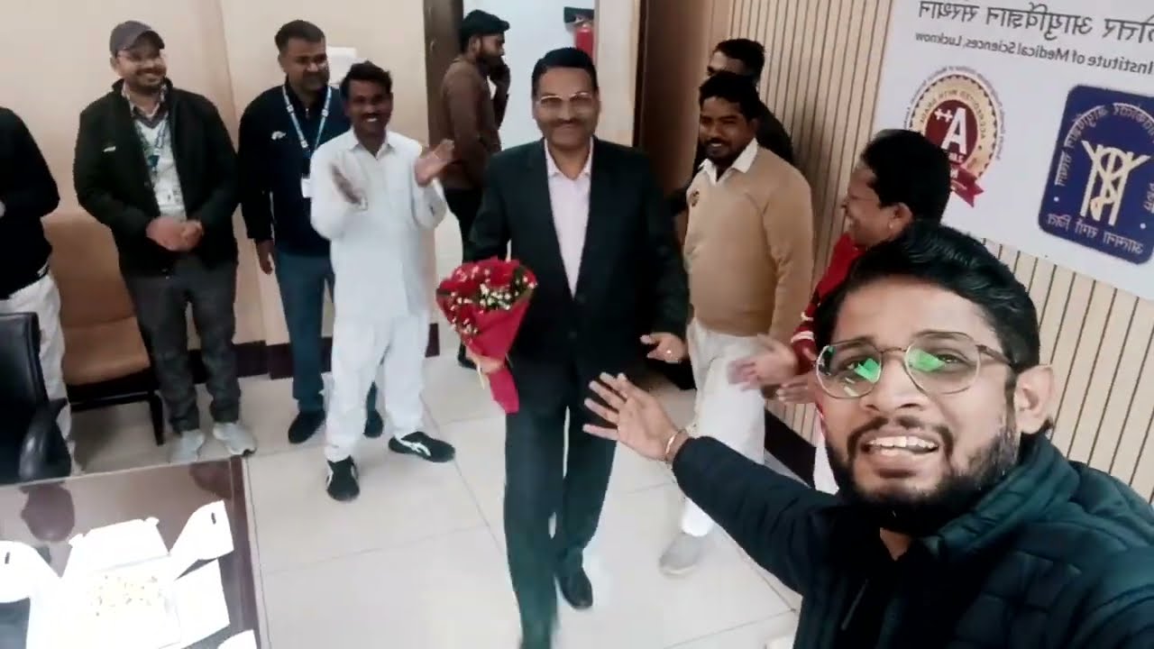 SGPGIMS, Lucknow Director Office New Year Party