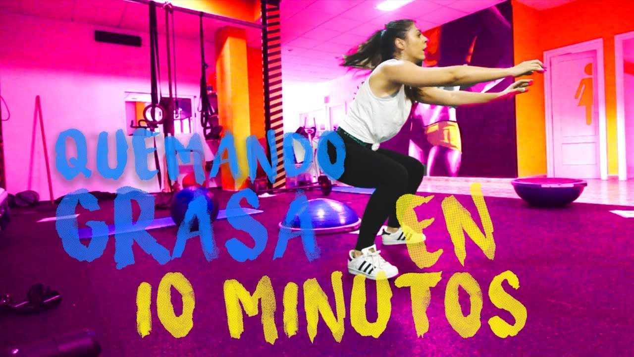 Quemar grasa y 250 Calorías en 10 Minutos | Rutina HIIT | Entrena en casa