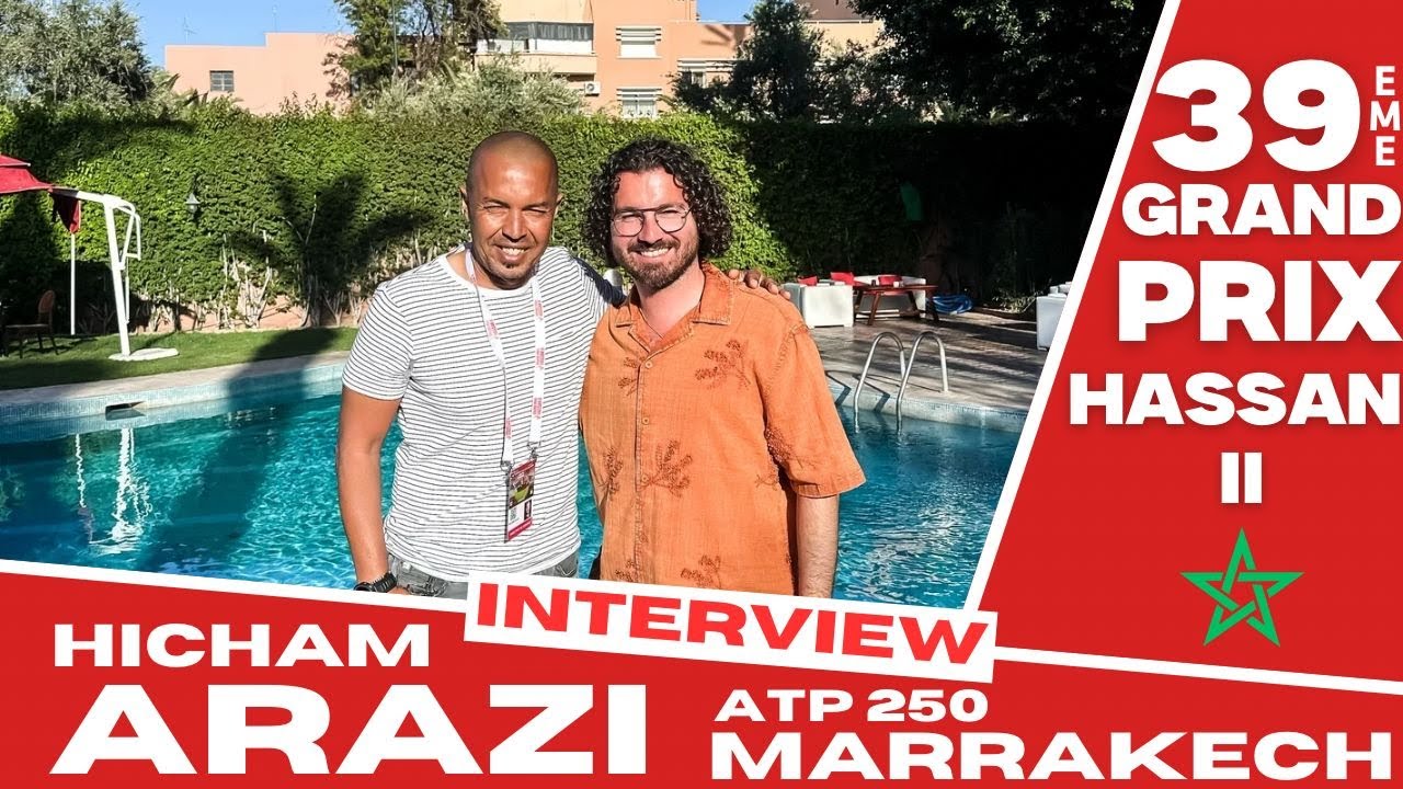 HICHAM ARAZI : interview pendant le Grand Prix Hassan II