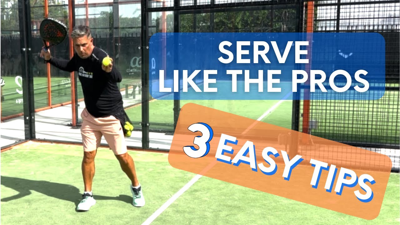 3 EASY TIPS TO SERVE LIKE THE PROS