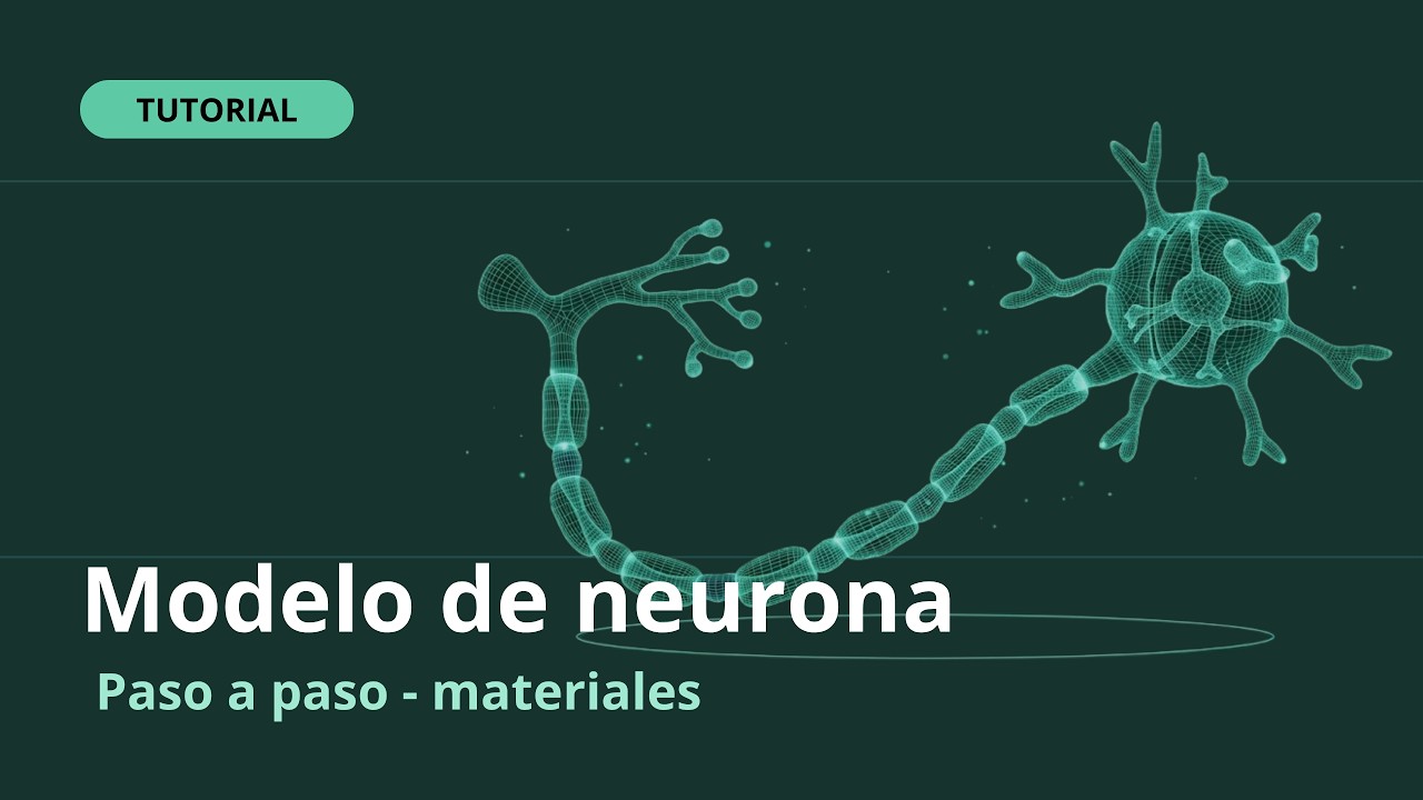 ¡#Tutorial: Cómo crear un modelo de neurona! 🧠🎨