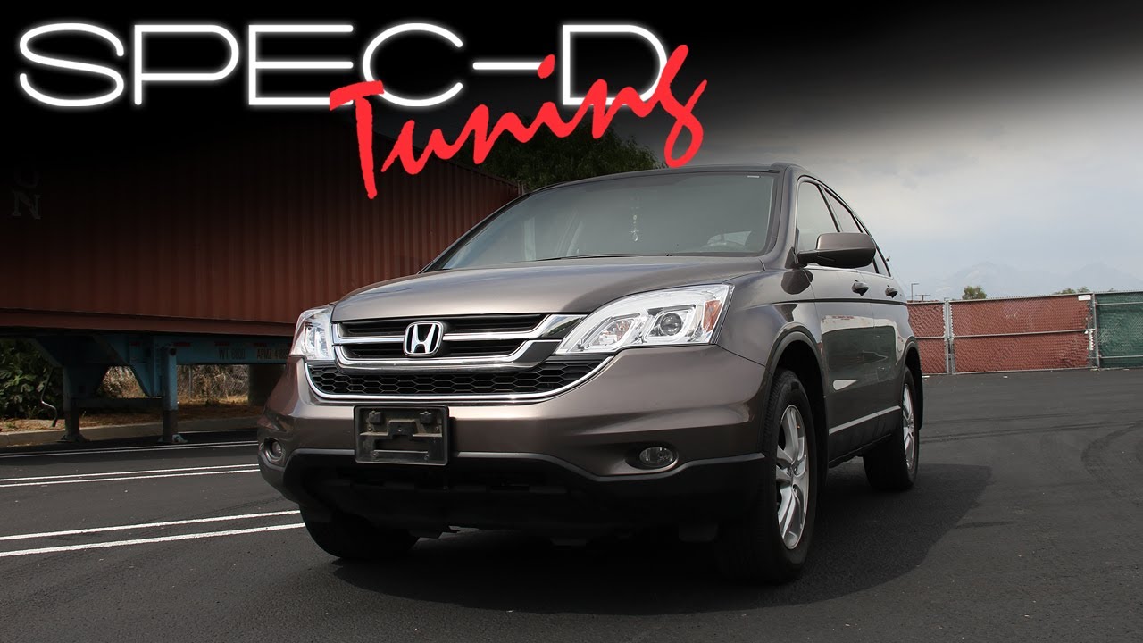 SPECDTUNING INSTALLATION VIDEO: 2007-2011 HONDA CR-V PROJECTOR HEADLIGHTS
