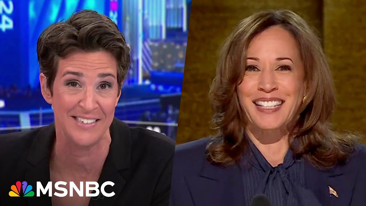 'An inflection point in history': Maddow on Kamala Harris' historic DNC speech