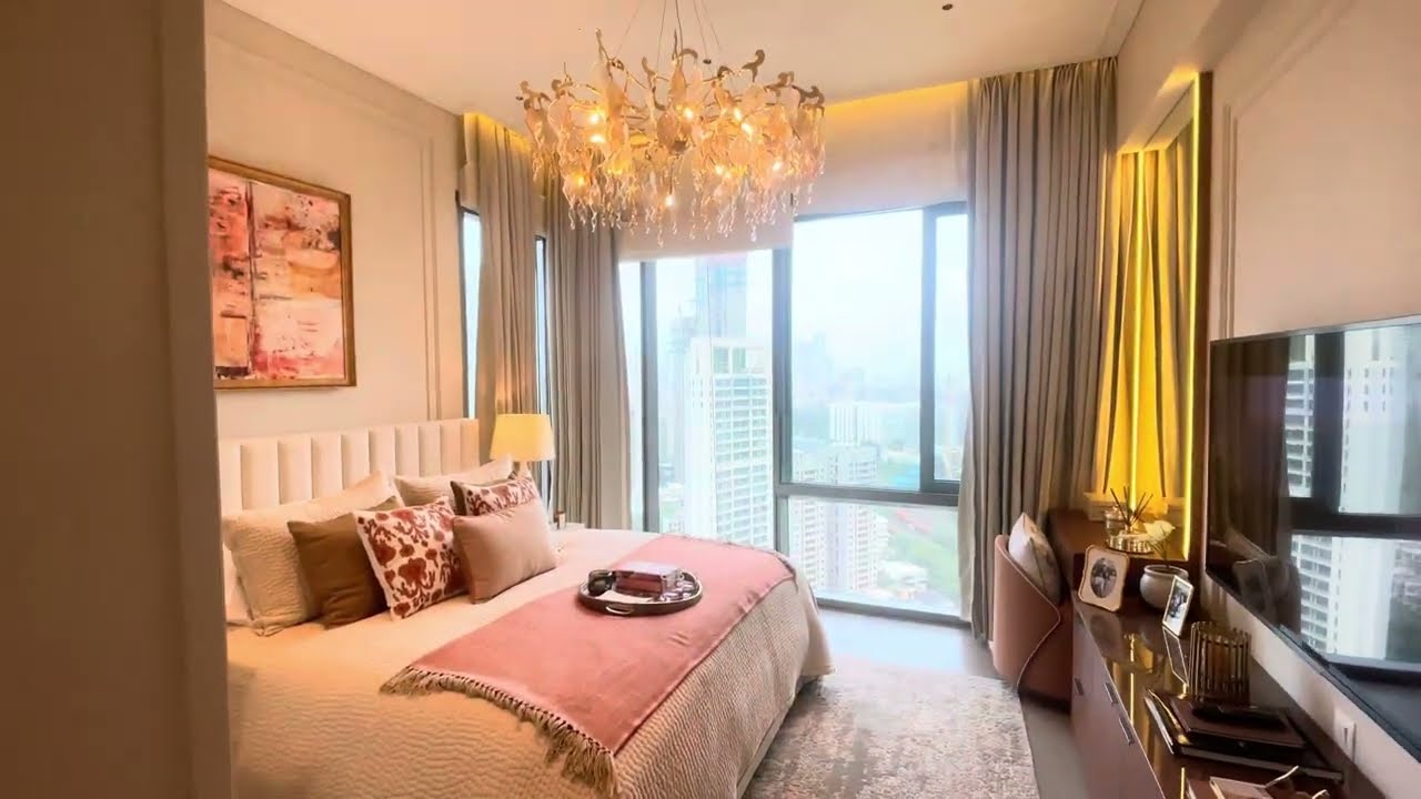 Inside Mumbai’s Most Breathtaking Sea & Skyline View Apartment 🌇 | You’ll Want to Move In! 