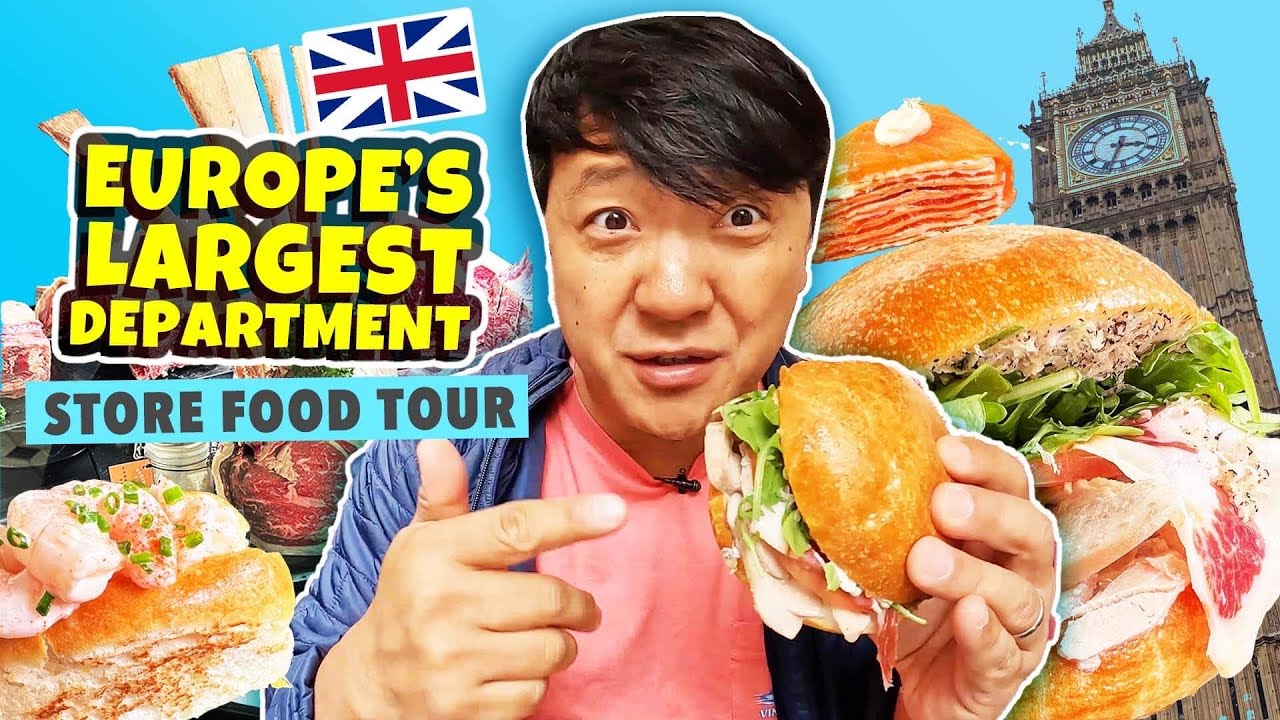 Круглосуточно в крупнейшем универмаге Европы! Обзор фуд-корта и ресторана Harrods