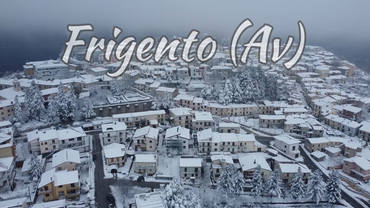 Frigento innevato 2025: un piccolo angolo di paradiso bianco! ❄️