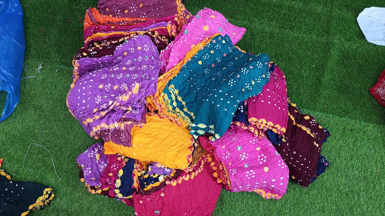 बंधेज के पक्के कलर के दुपट्टे सिर्फ 100 rs से शुरू -9306367674