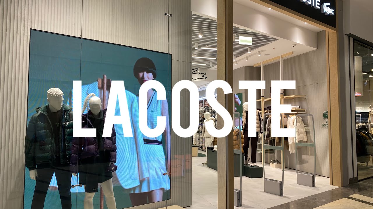 🎈LACOSTE otwiera NOWEGO SKLEPU i nową kolekcję ubrań i obuwia