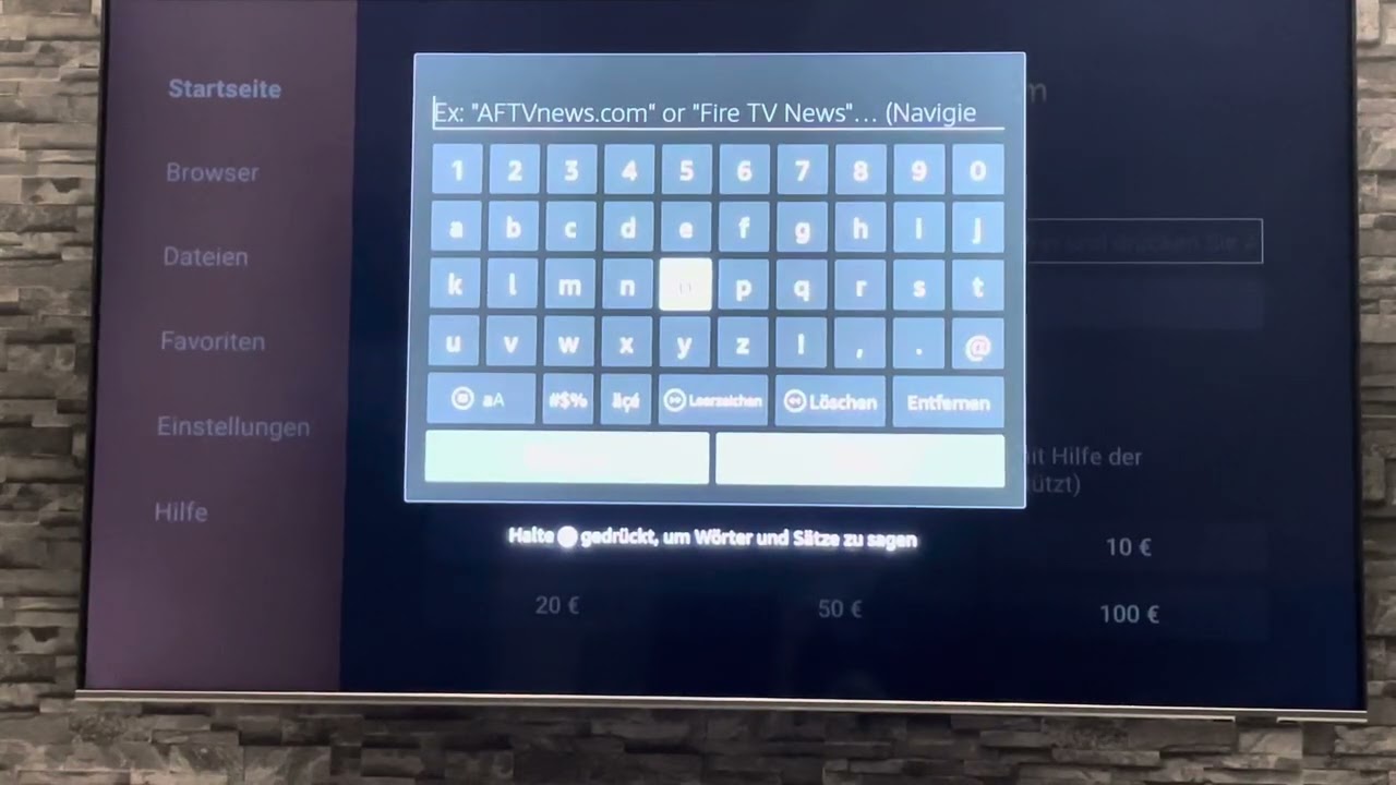 Smart IP Tv auf Amazon fire tv stick Herunterladen