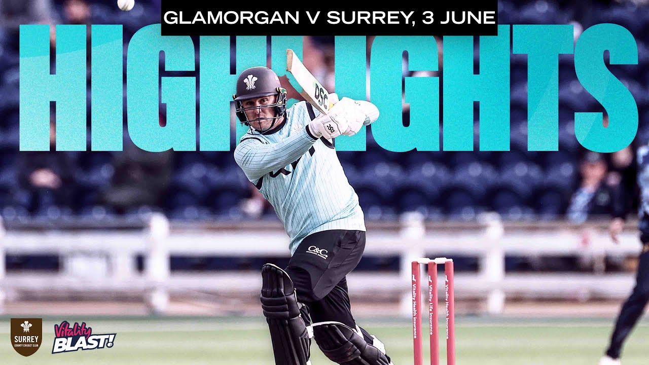 HIGHLIGHTS: Sam Curran leads fightback with the ball as Surrey win at Glamorgan | Vitality Blast