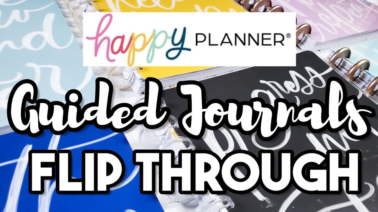 Happy Planner WINTER RELEASE✍️ | New Guided Journals Flip Through