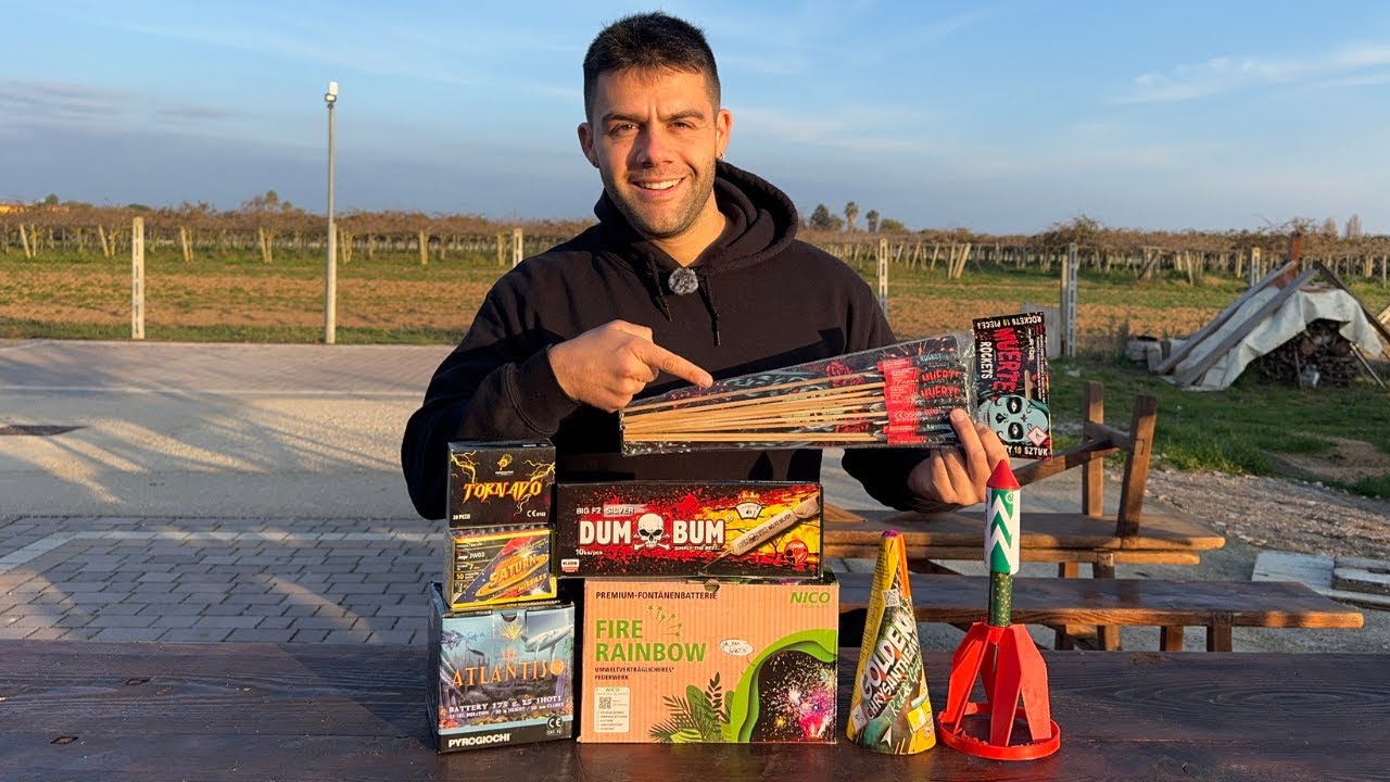 CARICO DI BOTTI DA CAZZEGGIO da Breena Fireworks Ancona