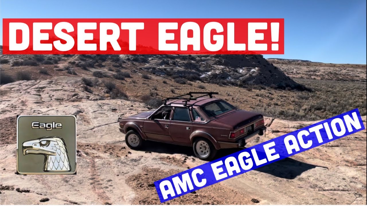 AMC Eagle! Jeep Car? Desert ripping near Moab!