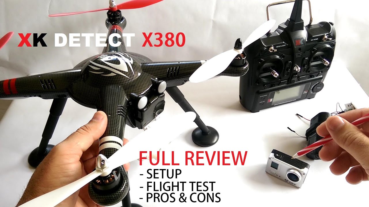 XK Detect X380 GPS QuadCopter Drone Full Review - [Setup, Flight Test, Pros & Cons]