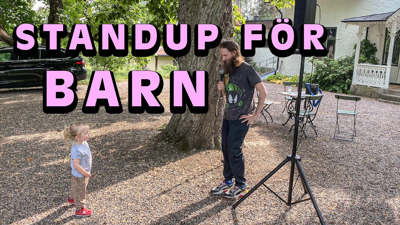 STANDUP FÖR BARN Silo med Carl Stanley och Magnus Betnér VLOGG