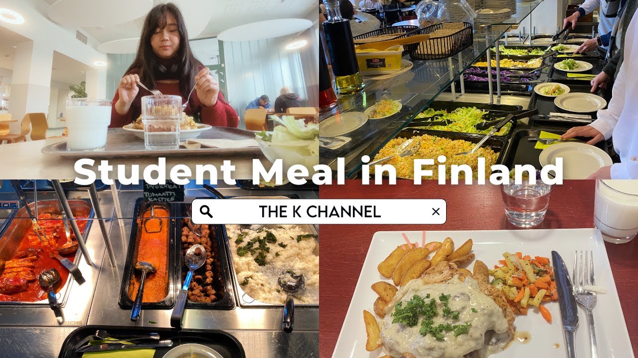 What Finnish university student eats/ Student Meal in Finland (Vaasa Edition)