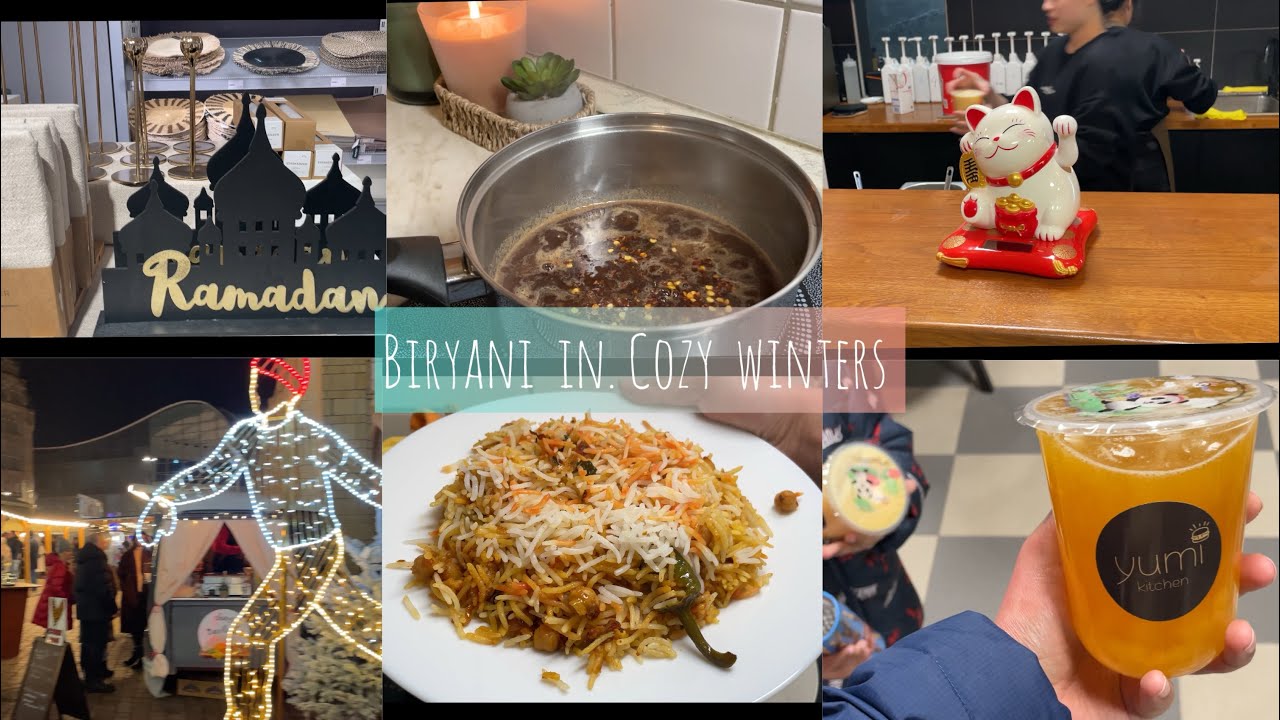 Channa Biryani in Cozy Winters 💫| Imli chutney Easy Recipe for Ramadan 🍀🌼