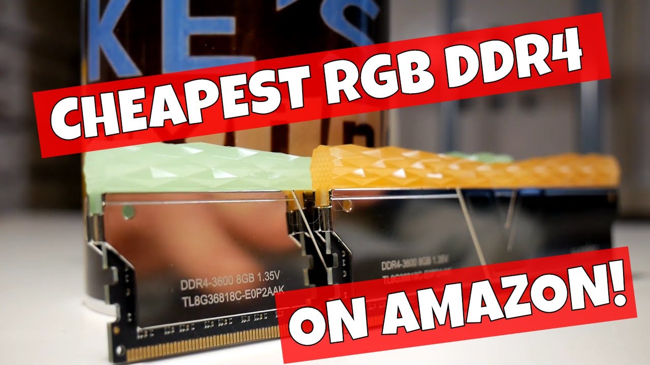 BEST Value RGB RAM On Amazon V Color PRISM II DDR4 3600 16GB Kit
