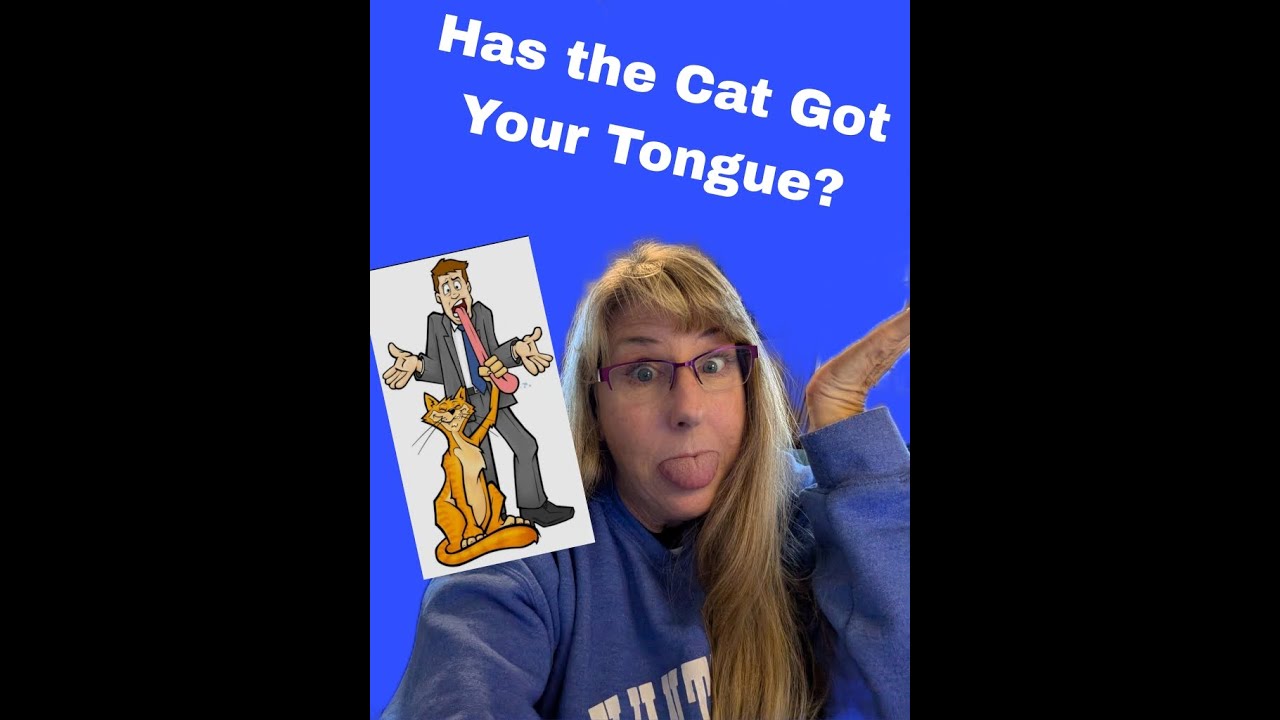 Weird English Idioms - Has the Cat Got Your Tongue?