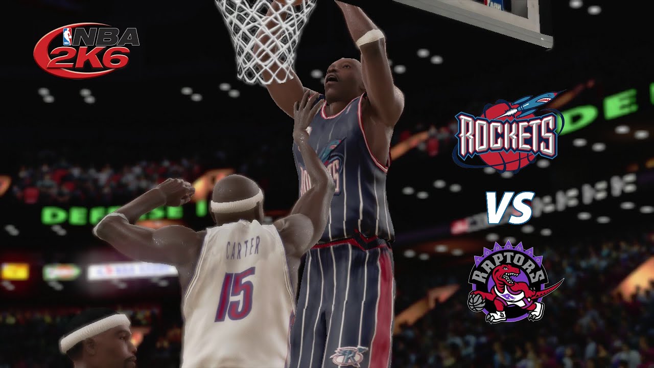 NBA 2K6 (Xbox 360): 2003 Rockets vs. Raptors | Stevie Franchise Battles Vinsanity!