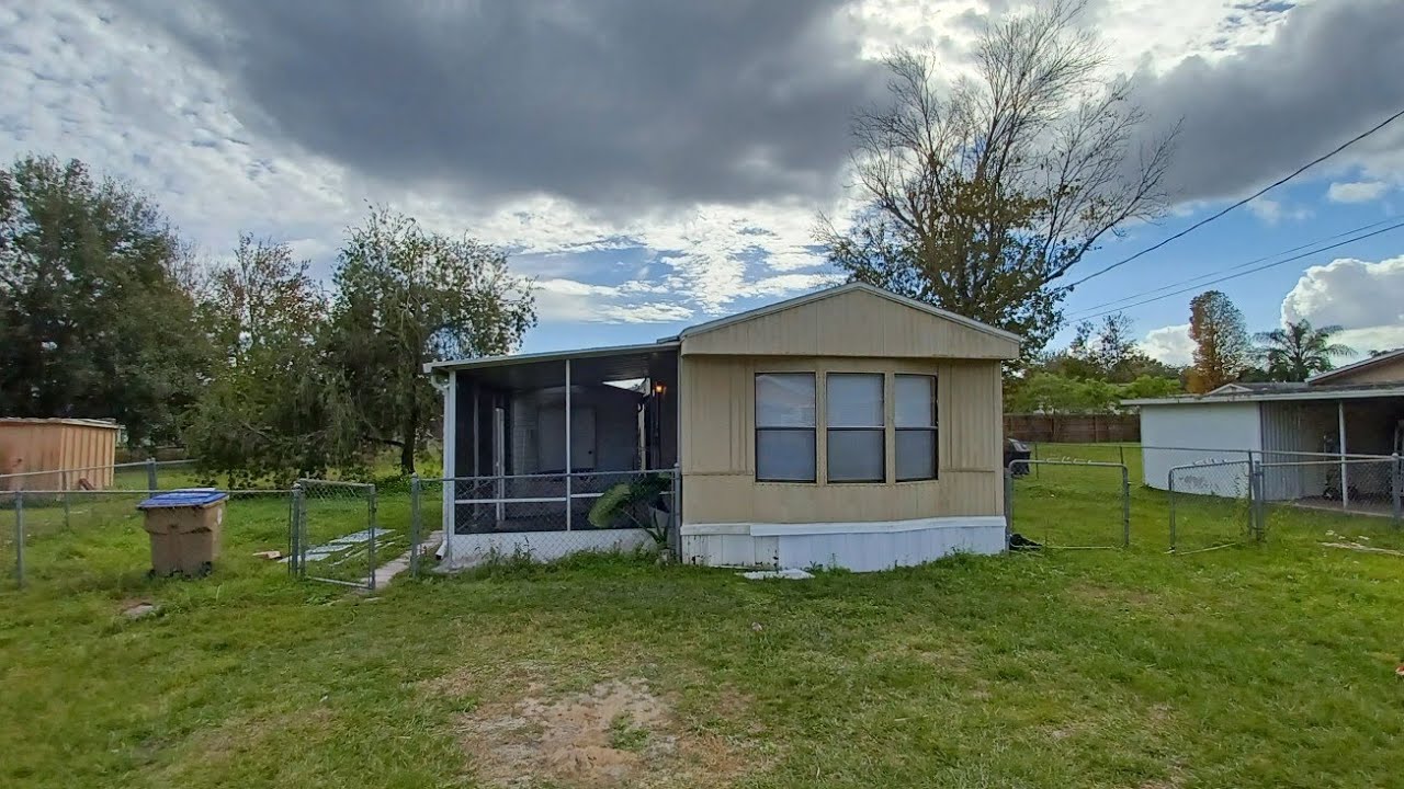 Se Vende Mobile Home con Terreno Incluido en Kissimmee, Florida 34741