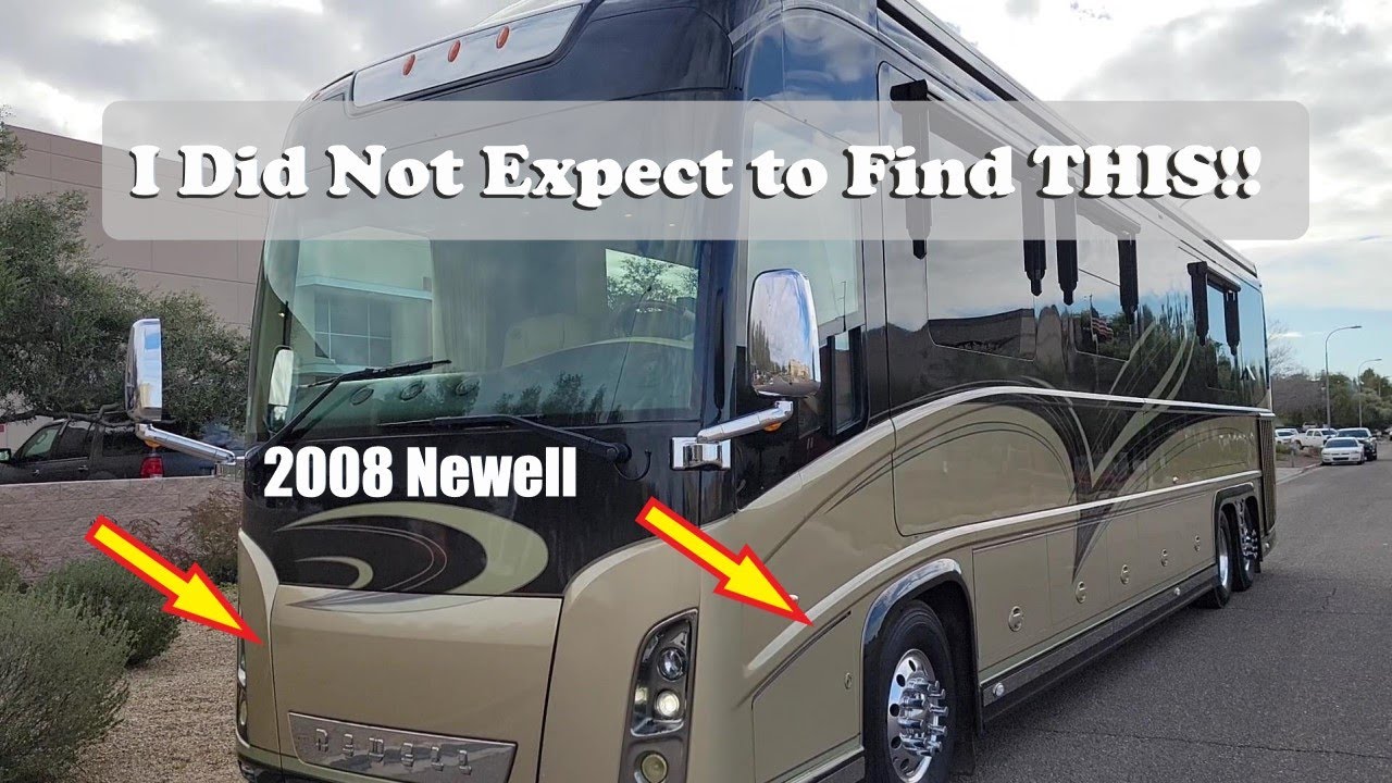 Насколько хорошо выглядит автобус Newell Motorcoach снизу?