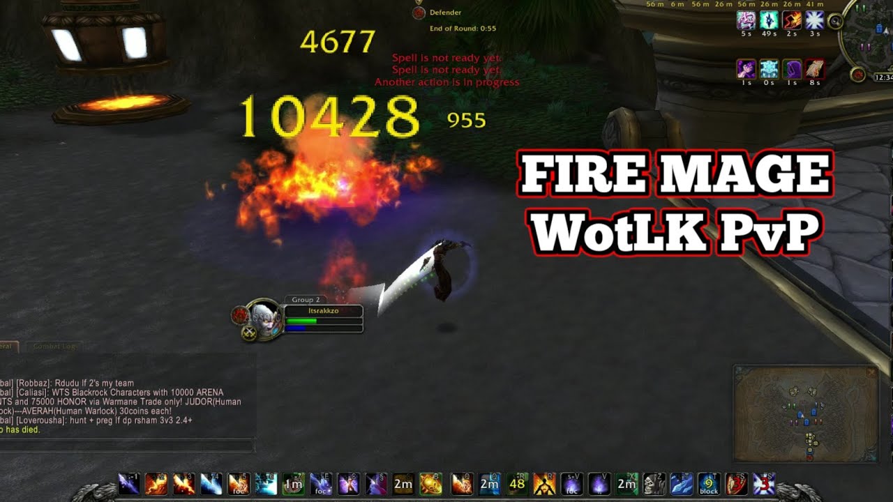 Fire Mage WotLK PvP - Rakzo