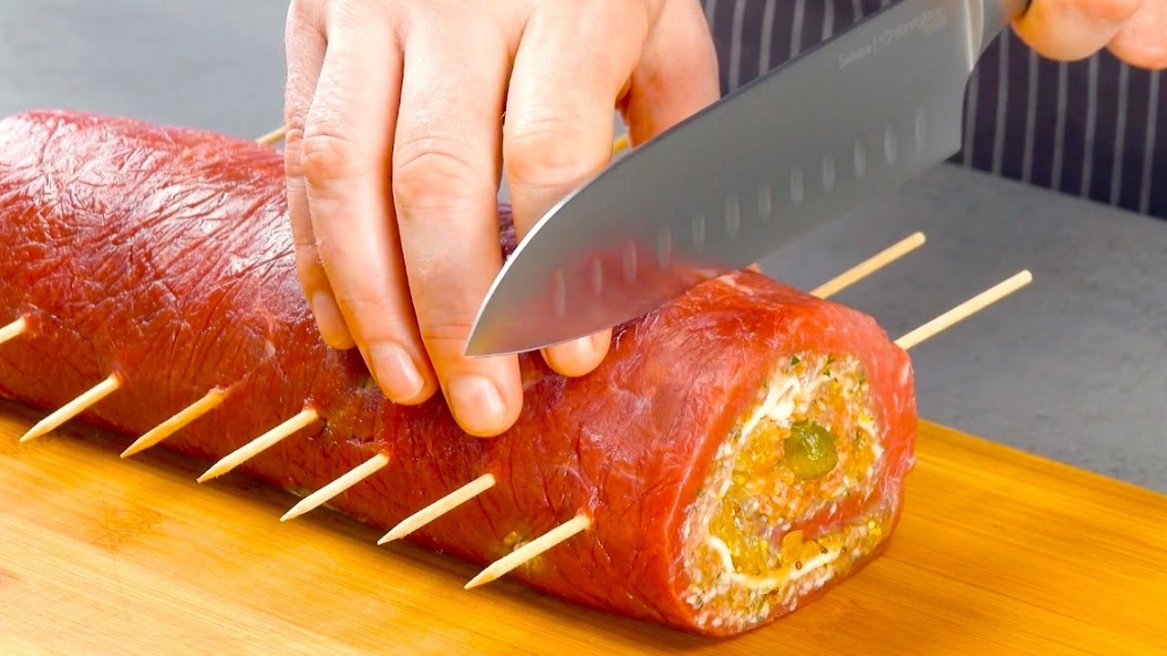 Na próxima vez que você for fazer churrasco, lembre-se desta receita de bife à rolê