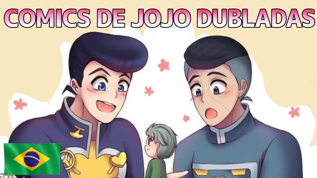 Porque o Koichi é tão pequeno? 🥺 - Comics de Jojo dubladas 🇧🇷