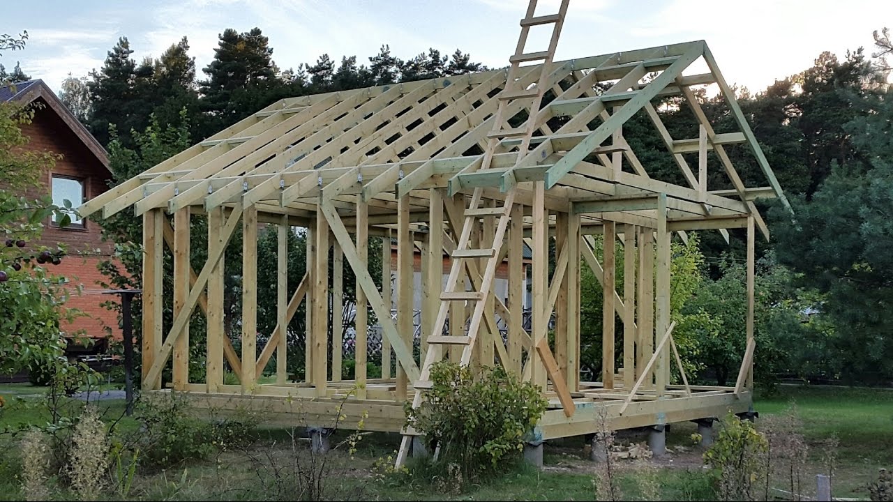 Frame house do it yourself part 1 / Karkasinis namas, pasidaryk pats 1 dalis