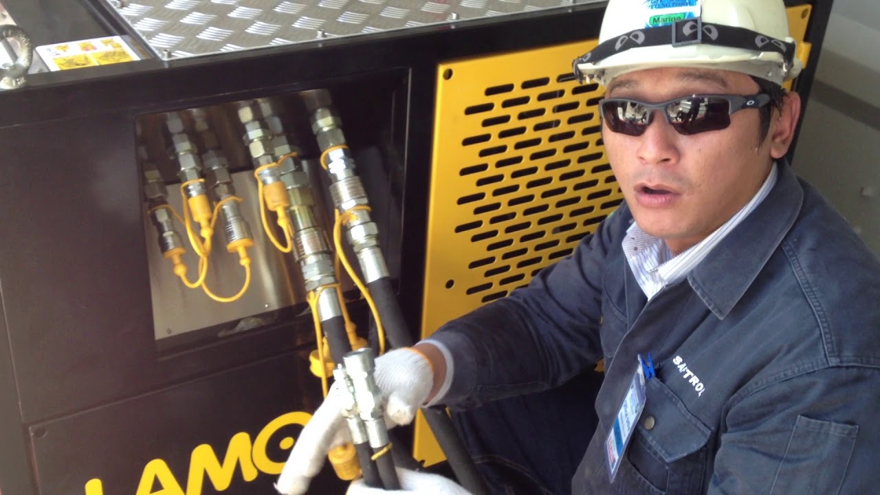 LAMOR Multi skimmer demonstration