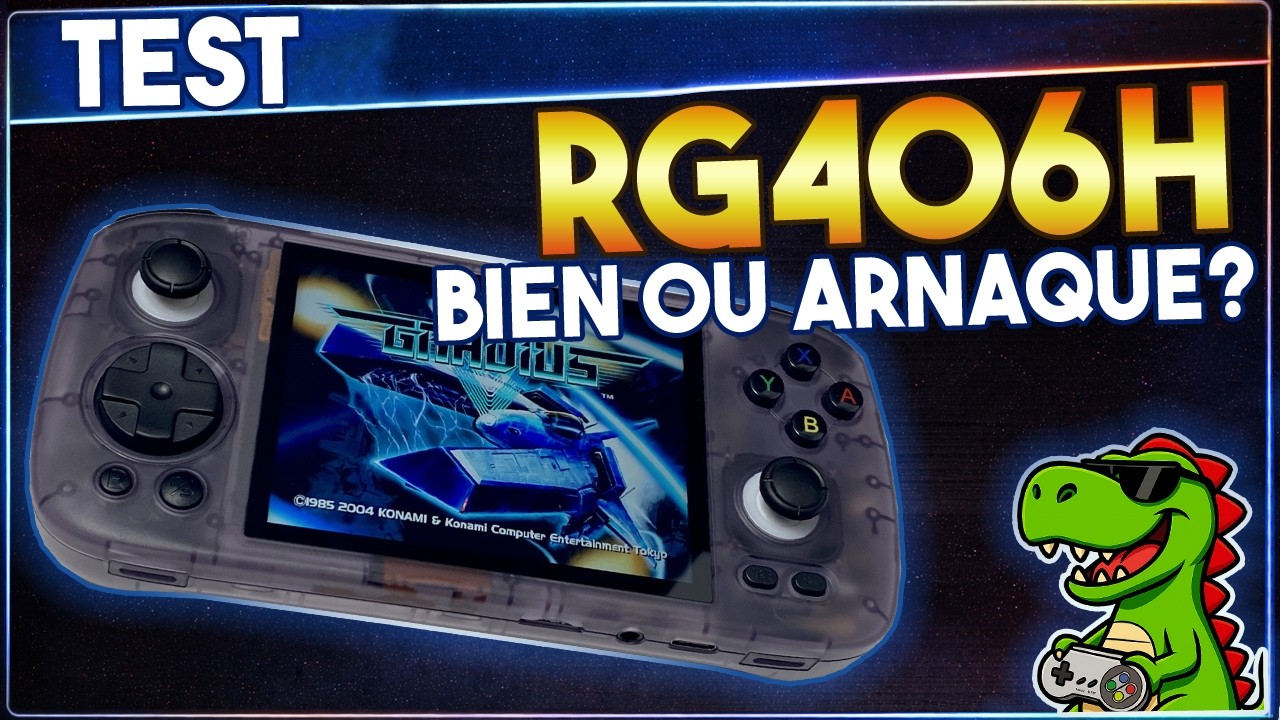 Je teste la RG406H d’Anbernic : que vaut-elle vraiment ? Pépite ou fausse bonne idée ?